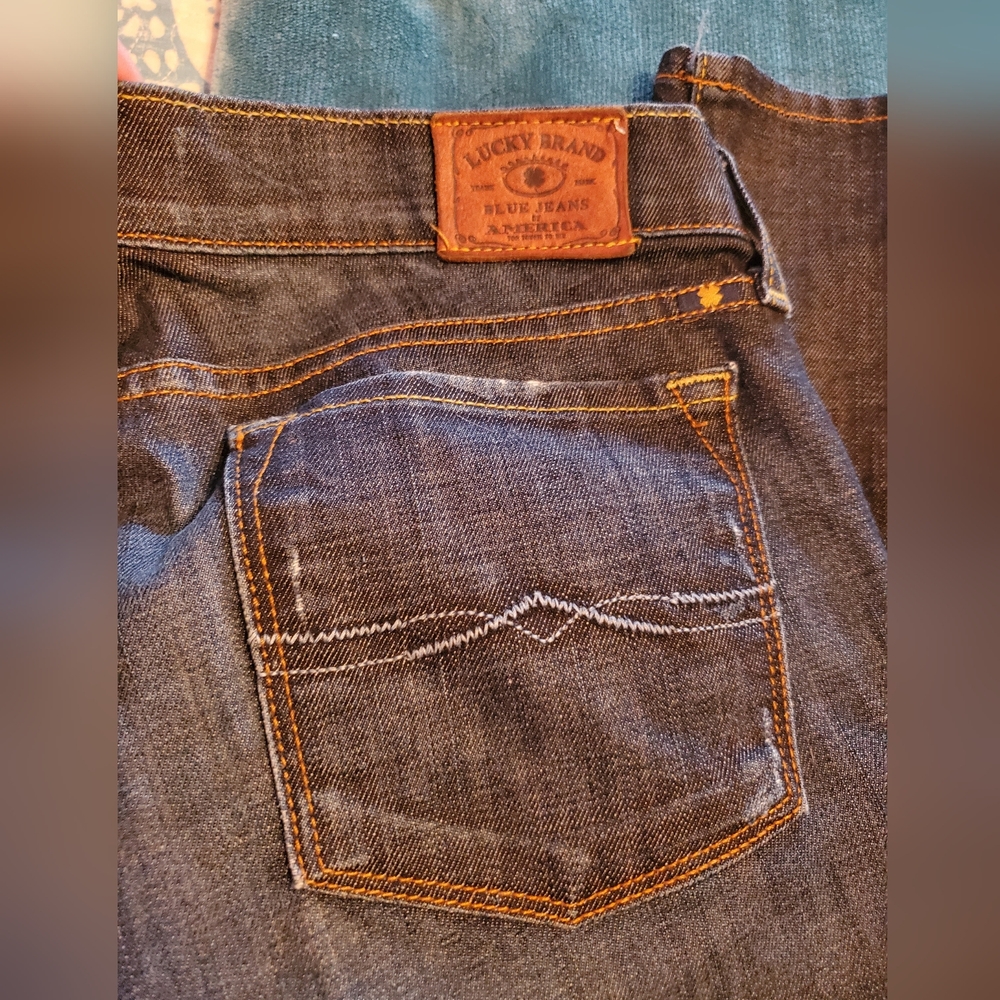 Lucky Brand WOMEN's Dark Blue Jeans
